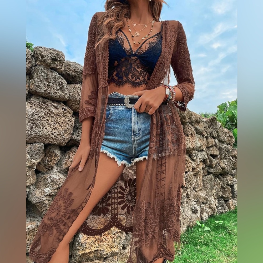 Lace Kimono